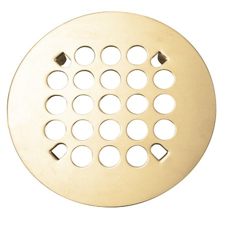 WESTBRASS Florestone Snap-In Shower Strainer in Polished Nickel D3191-01